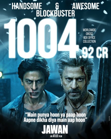 SRK's 'Jawan' Achieves Rs. 1000 Crore Milestone