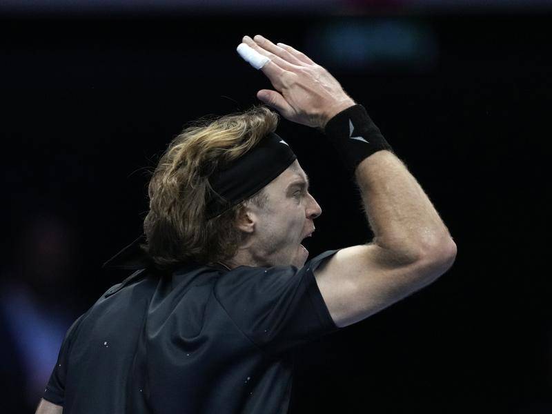 Rublev Fury Expands Onto The Court As Alcaraz Dominates.