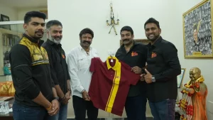 Telugu Titans' heartfelt visit to Nandamuri Balakrishna