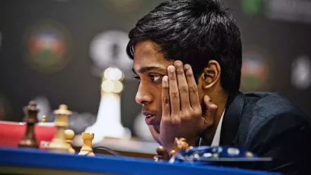 Praggnanandhaa, chess prodigy, Indian chess resurgence, Finance Minister speech, Budget acknowledgment, historic achievements, growing representation, Candidates tournament, Magnus Carlsen match, Tata Steel Masters, Indian grandmasters, Vaishali participation, World Cup finalist, Asian Games success, Asian Para Games, R.B. Ramesh coach, Indian chess community, chess triumphs, sibling participants, chess achievements 2024.