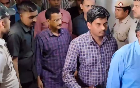 Arvind Kejriwal, Chief Minister of Delhi, issuing an order while in the custody of the Enforcement Directorate (ED).
