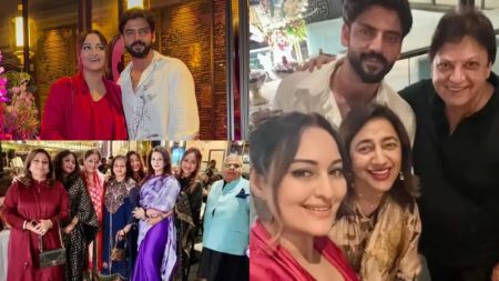 Sonakshi Sinha and Zaheer Iqbal Dinner with Loved Ones