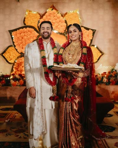 Karthika Nair And Rohit Menon's Wedding Photos